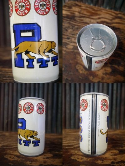 画像2: ビンテージ PITT IRON CITY BEER缶