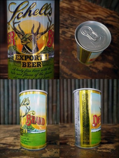 画像2: ビンテージ　Schell's　DEAR　BRAND　BEER缶