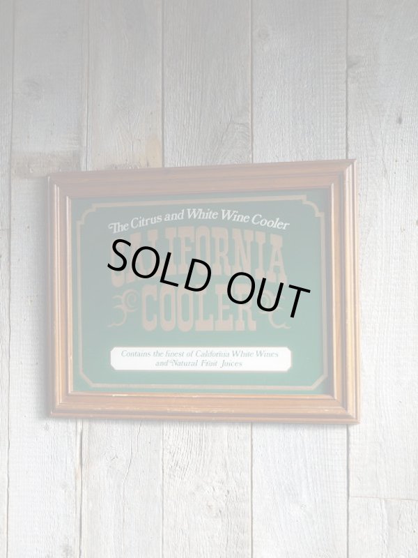 画像1: ビンテージ　CALIFORNIA　COOLER　パブミラー (1)