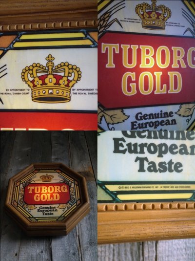 画像1: ビンテージ　TUBORGE　GOLD　ライトサイン　B