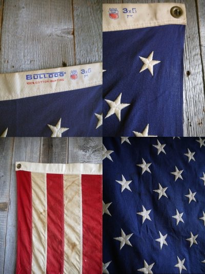 画像2: ビンテージ　USA　星条旗　C