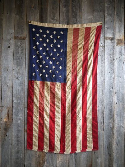 画像1: ビンテージ　USA　星条旗　C