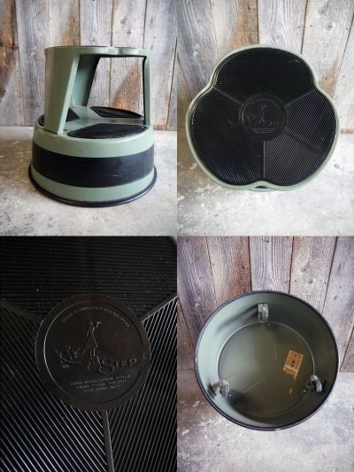 画像3: ビンテージ　KIK-STEP　スツール