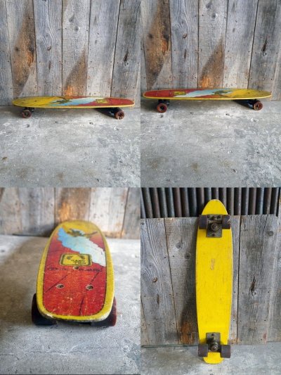 画像2: ビンテージ HANG TEN スケートボード