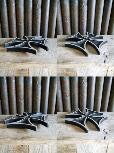 画像2: ビンテージ　アイアンクロス　ペンダントトップ　B