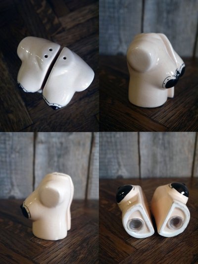 画像2: ビンテージ　Tits　デザイン　SALT＆PEPEER　セット　