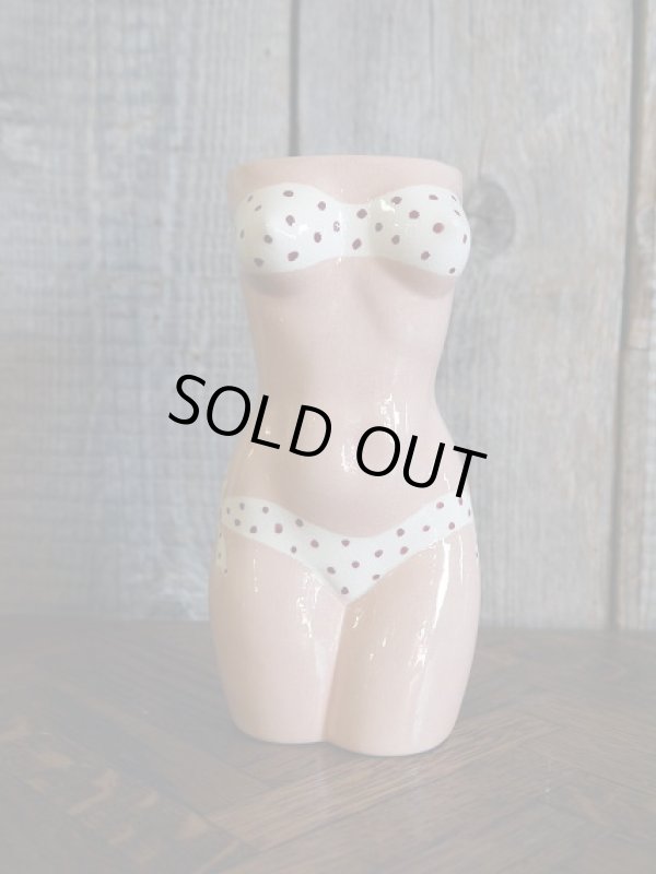 画像1: ビンテージ　BIKINIガール　オブジェ (1)