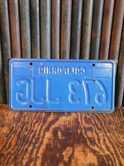 画像3: ビンテージ　CALIFORNIA　ナンバープレート　F