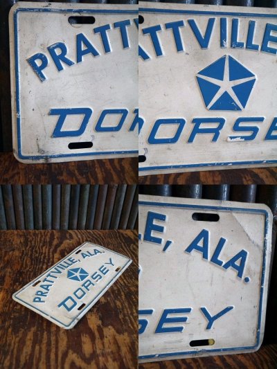 画像2: ビンテージ　DORSEY　ナンバープレート　B