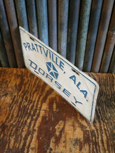 画像1: ビンテージ　DORSEY　ナンバープレート　B