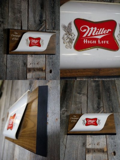 画像1: ビンテージ Miller HIGH LIFE 看板