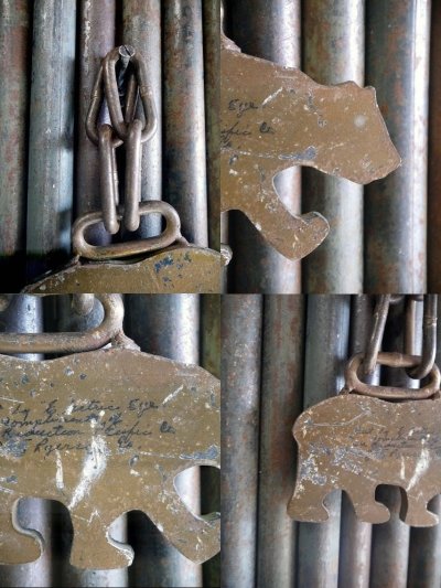 画像3: ビンテージ　CALIFORNIA　BEAR　プレート