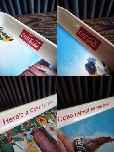 画像2: ビンテージ　Coca-Cola　トレイ　