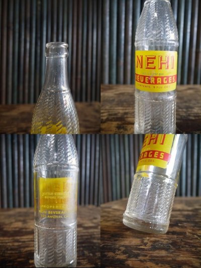 画像2: ビンテージ　NEHI　ボトル瓶　