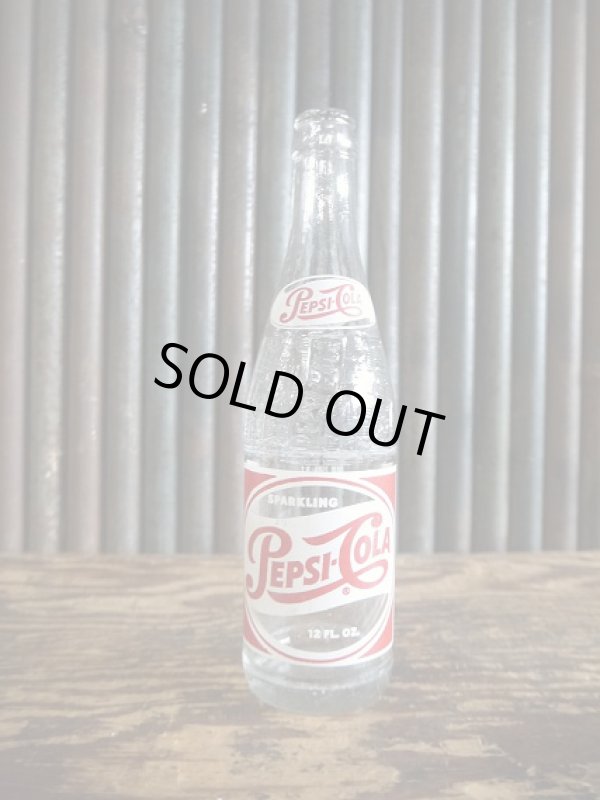 画像1: ビンテージ　PEPSI-COLA　ボトル瓶　 (1)