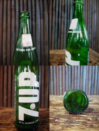 画像2: ビンテージ 7UP ボトル瓶