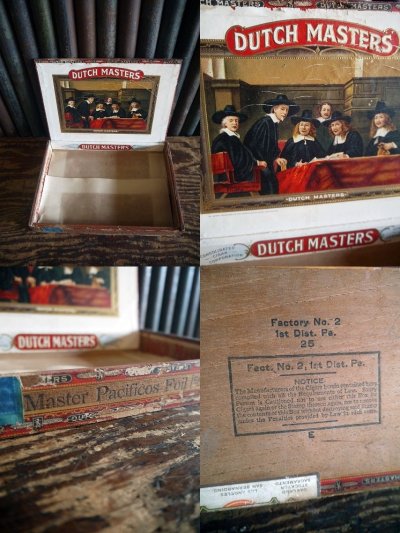 画像2: ビンテージ DOTCH MASTER CIGARETTE ケース