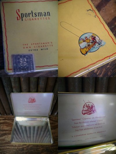 画像2: ビンテージ　Sportsman　 CIGARETTES ケース