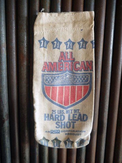 画像1: ビンテージ ALL AMERICAN HARD LEAD SHOT バック