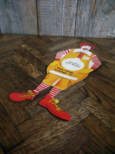 画像2: ビンテージ　RONALD　MACDONALD　ドアプレート　A