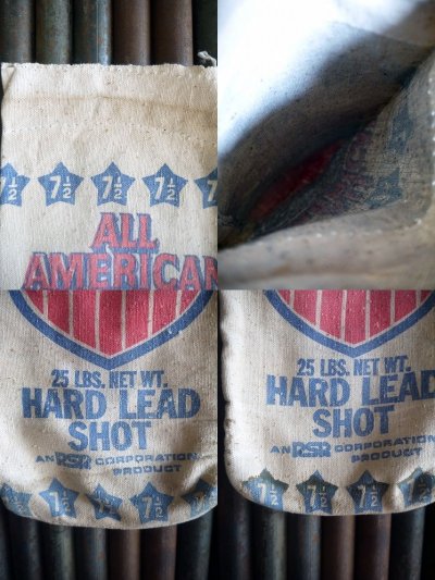 画像3: ビンテージ ALL AMERICAN HARD LEAD SHOT バック