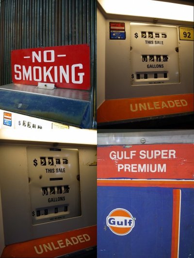 画像2: ビンテージ　Gulf　GAS　PUMP　
