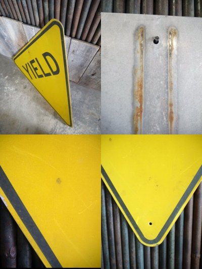 画像2: ビンテージ　YIELD　大型ロードサイン　B