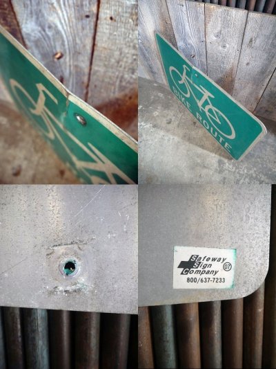 画像2: USA　BIKE　ROUTE　ロードサイン　