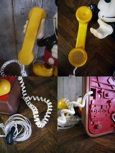 画像2: ビンテージ　MICKEY　MOUSE　電話機