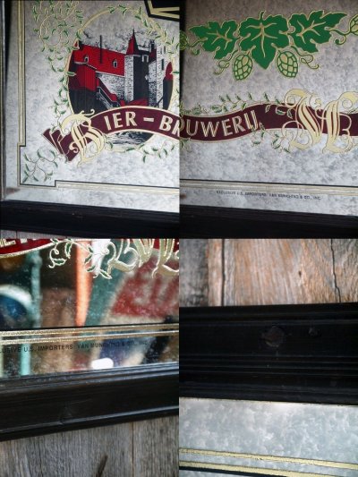 画像2: ビンテージ　Heineken　大型パブミラー