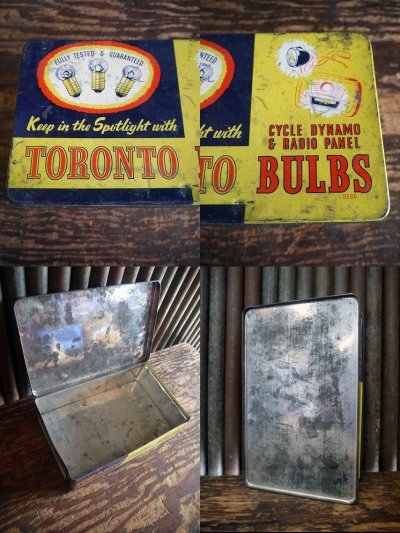 画像3: ビンテージ　TORONTO　BULBS　ブリキケース