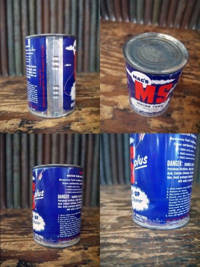 画像2: ビンテージ MAC'S MS PLUS MOTOR TUNE-UP Cleaner缶