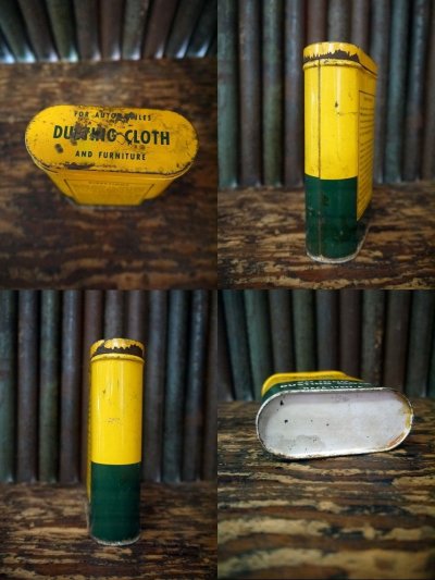 画像3: ビンテージ Lincoln DUSTING CLOTH缶