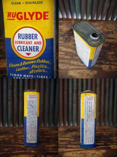 画像2: ビンテージ　RUGLYDE　RUBBER　CLEANER缶　