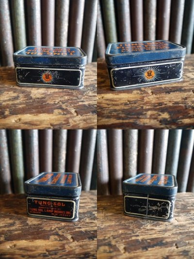 画像2: ビンテージ　TUNG₋SOL　AUTOMOBILE　LAMP　BULBS　ブリキケース 　
