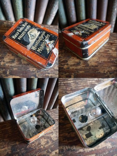 画像1: ビンテージ　Westing　House　MAZDA　LAMPS　ブリキケース 　C