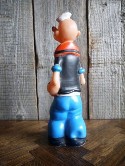 画像1: ビンテージ POPEYE ソフビ人形