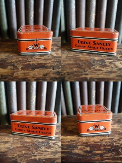 画像2: ビンテージ　Westing　House　MAZDA　LAMPS　ブリキケース 　B