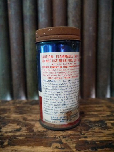 画像1: ビンテージ　ATLAS　TUBE　REPAIR　KIT缶　