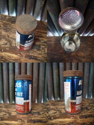 画像2: ビンテージ　ATLAS　TUBE　REPAIR　KIT缶　