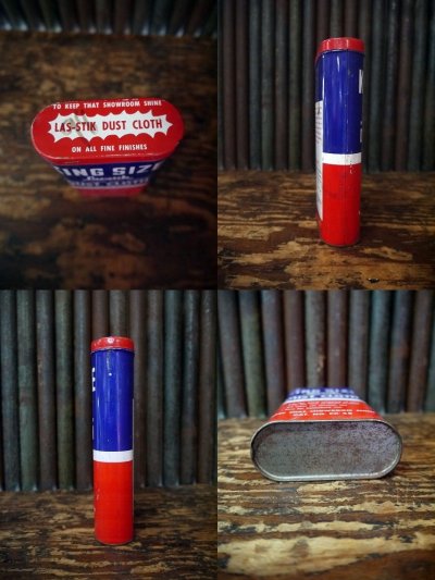 画像3: ビンテージ Las₋Stik KING SIZE DUST CLOTH 缶