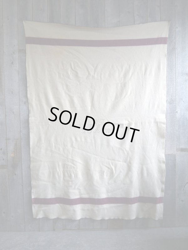 画像1: ビンテージ　U.S.　ARMY　ブランケット (1)