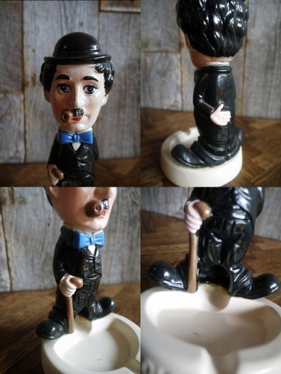 画像2: ビンテージ CHARLEY CHAPLIN 灰皿