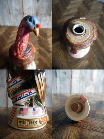 画像2: ビンテージ WILD TURKEY ボトルデキャンタ