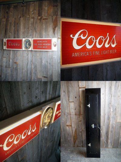 画像2: ビンテージ　Coors　大型ライトサイン
