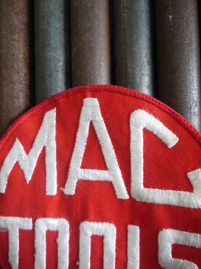 画像1: ビンテージ　MAC　TOOLS　大型ワッペン
