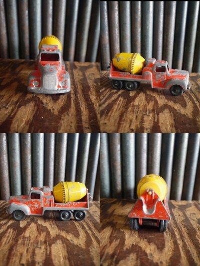 画像2: ビンテージ　ミキサー車　ミニカー