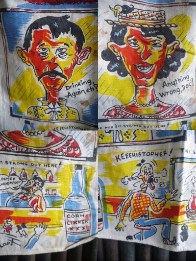 画像2: ビンテージ 　BAR　エプロン