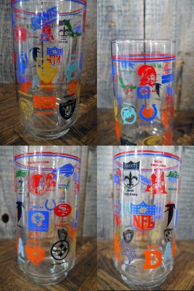 画像2: ビンテージ　NFL　グラス　(観賞用)