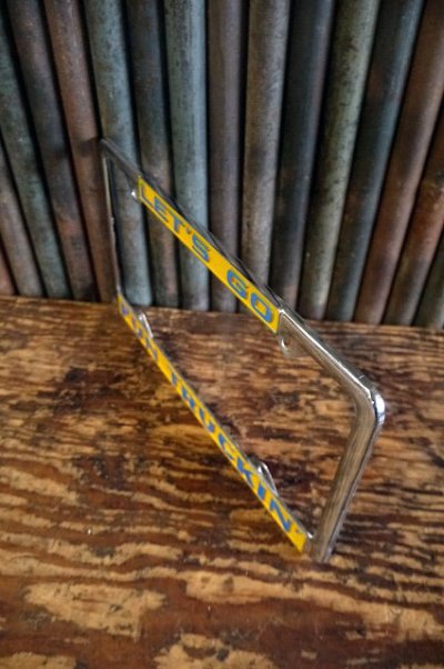 画像1: ビンテージ　LET’S　GO　FUN　TRUCKIN'　ナンバープレートフレーム